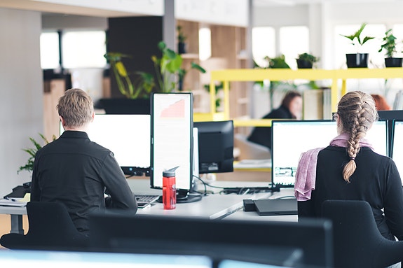 Lyse og moderne kontorlokaler ved Youngstorget