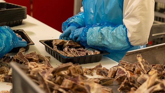 Pakking av pinnekjøtt