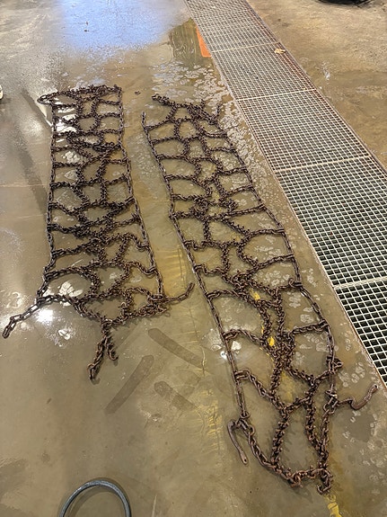 9 mm piggkjetting par 380/65-24