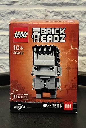 Ny/uåpnet LEGO BrickHeadz 40422 Frankenstein – i pen eske (utgått sett)
