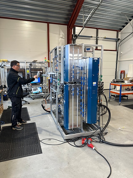 Bygging av prosessrigg i lokalene i Fosnavåg