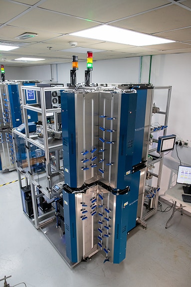 Eksempel på prosessrigg levert til kunde