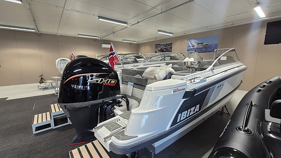 Ny Ibiza 640 Touring Yamaha F150 VMAX 2025 mod kr 799.000,- Utstillingsmodell!