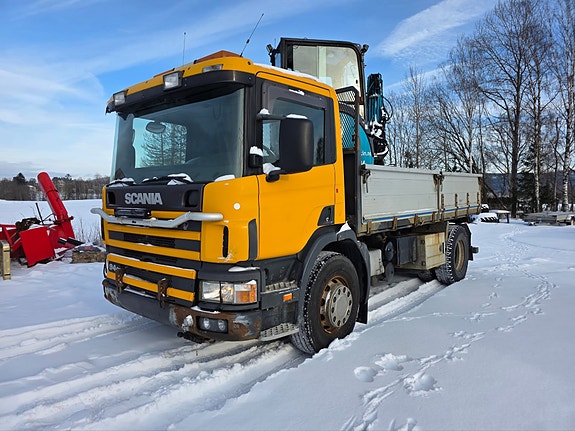 Scania 94G 4x2 tippbil - Zetterbergs 3. veis tipp - Manuell girkasse - EU godkjent