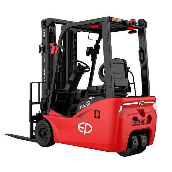 EP EP TVL 202. Oppgradert 2 tonns gaffeltruck med fingertip, sideskift og blue spot. svært gode leasing muligheter! 2 of 2