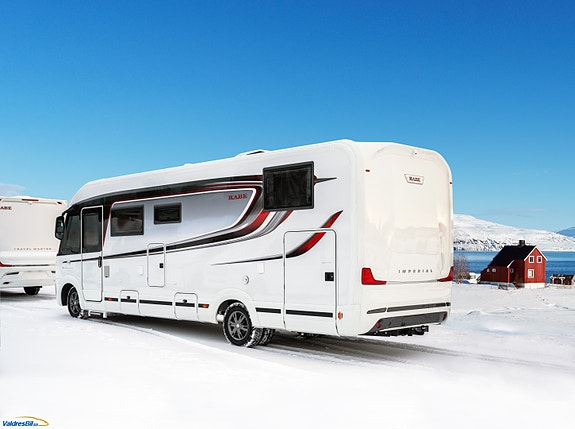 KABE Travel Master Imperial 830 LQB // Luftfjæring // RWD // Tvillinghjul // Cinderella // 190HK Sprinter