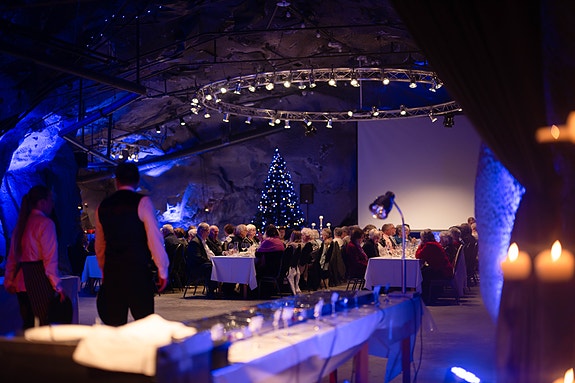 En fjellhall med plass til flere hundre gjester er ikke hverdagskost.