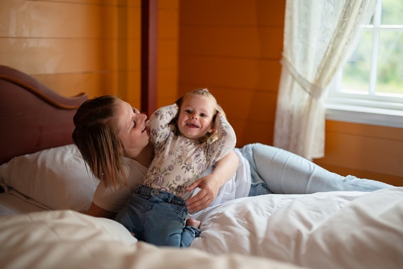 Her er hotellrommene som tatt ut av et norsk folkeventyr.