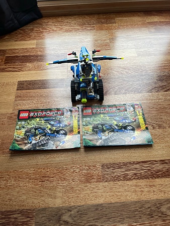 Lego  Exo-Force sett 8118 Hybrid Rescue Tank