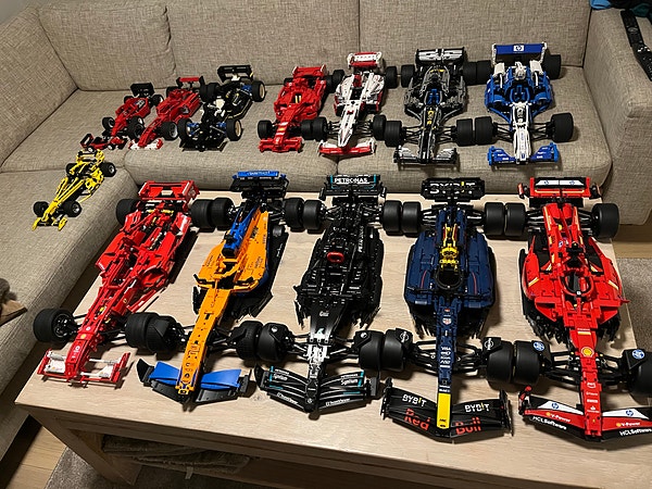 LEGO Formel 1, 14 sett