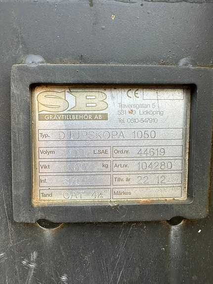 SB Graveskuffe 1100 liter S70 2 of 3