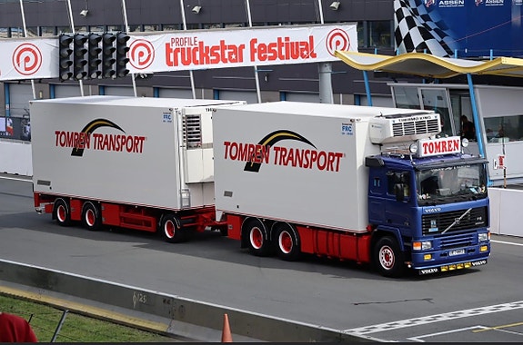 Volvo F12 400 Unikt og gjennomført Thermo Vogntog