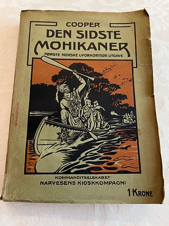 Gammel pocket. Den siste mohikaner, Kristiania 1909