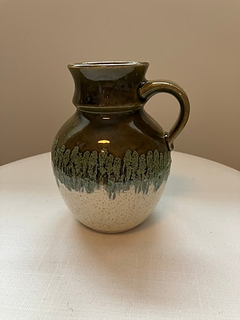 West German Fat Lava vase, Bay