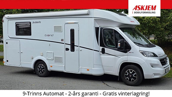 Dethleffs Trend T 7057 DBM - Praktisk og flott familiebil!