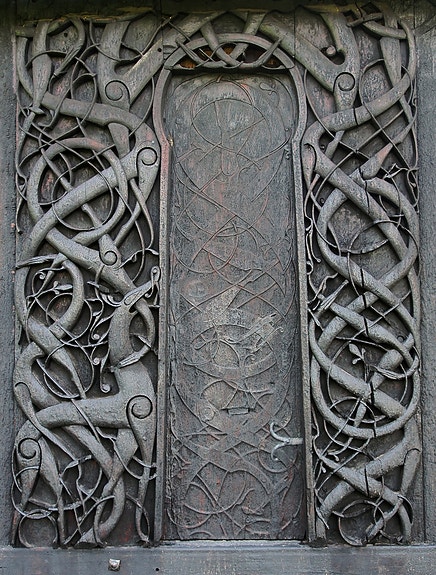 Urnes stavkirke, nordportalen