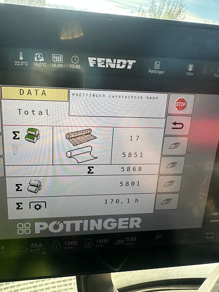 Pöttinger Impress 3160VC Luftbrems/Vekt/32 kniver/hyd. drag 2025, kr 1 479 000,-