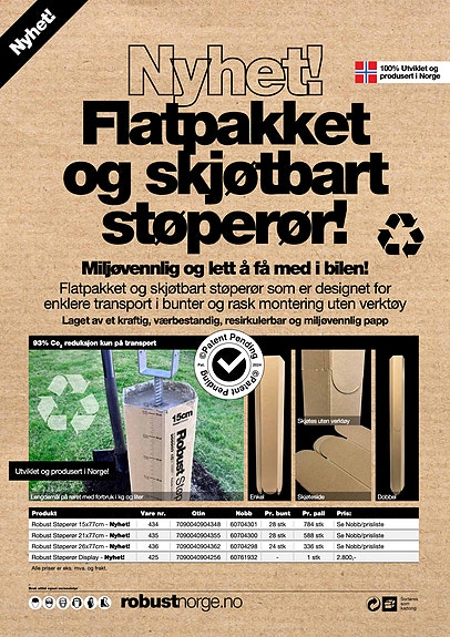 Patentert, utviklet og produsert i Trondheim!