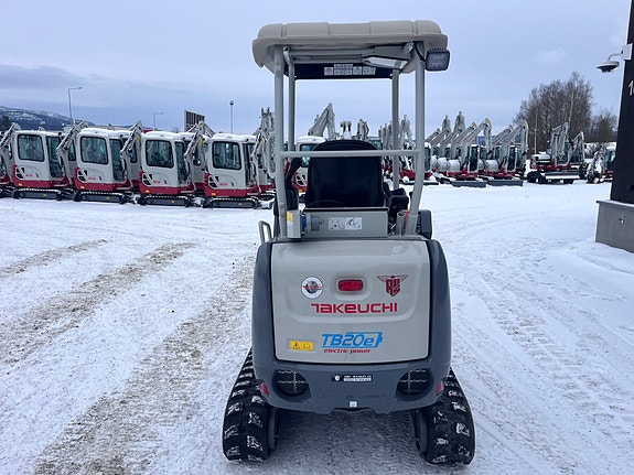 Takeuchi TB20E, ELEKTRISK, DEMO MASKIN TIL KNALL PRIS!!!! 4 of 5