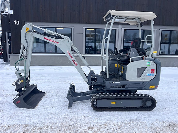 Takeuchi TB20E, ELEKTRISK, DEMO MASKIN TIL KNALL PRIS!!!! 3 of 5