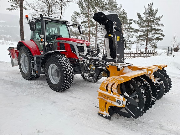 Dalen 2013 frontmontert snøfreser