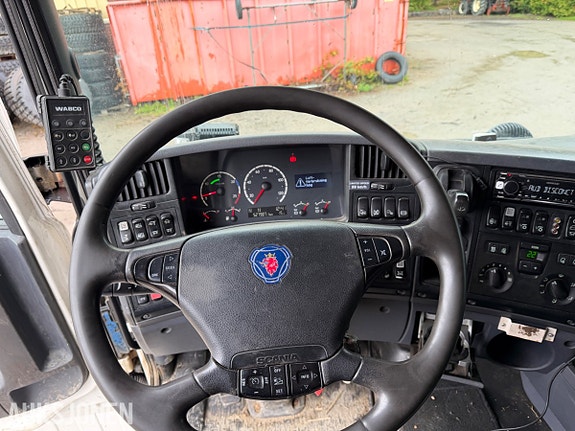 Scania R-serie krokbil, JOAB krokpåbygg, Mählers brøytefeste 26 of 30