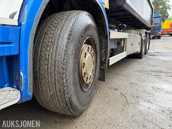 Scania R-serie krokbil, JOAB krokpåbygg, Mählers brøytefeste 10 of 30