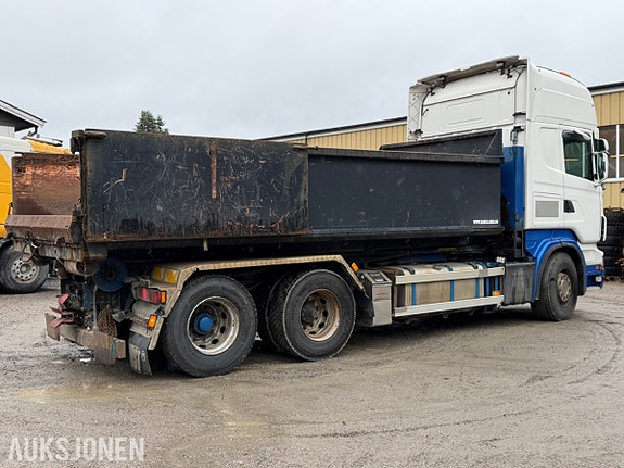 Scania R-serie krokbil, JOAB krokpåbygg, Mählers brøytefeste 5 of 30