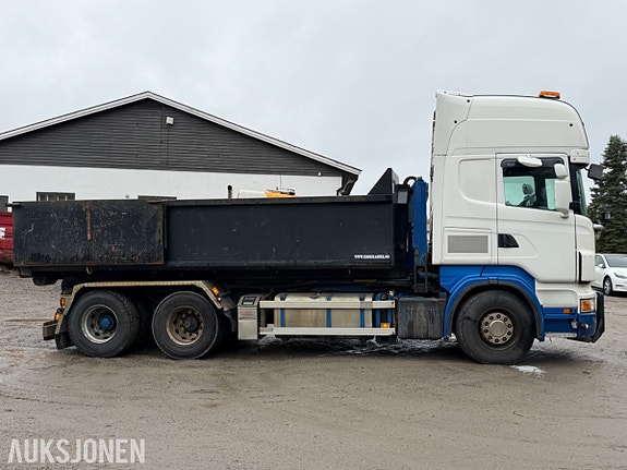 Scania R-serie krokbil, JOAB krokpåbygg, Mählers brøytefeste 6 of 30