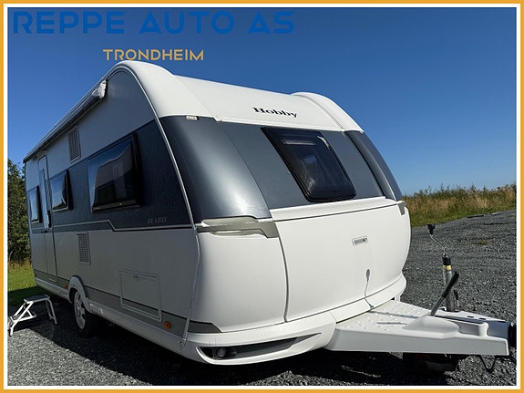 Hobby 495 UL De Luxe /Enkeltsenger/Markise/Sykkelstativ /Fukt