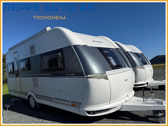 Hobby 495 UL De Luxe / Enkeltsenger / Markise / Fukttest / Ga