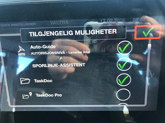 Valtra G135VST med GPS 2020, kr 950 000,-