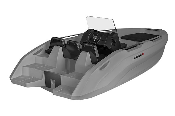 SeaStorm 17 HPDE Advantage powered by Mercury F 60 ELPT EFI  - Innbytte/Finans 13 of 26