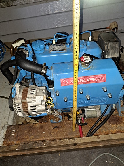 TD-Power 21 hk 3m 78 15,5 kw kun gået 20 timer brugt over 10 år gamle 2 of 5