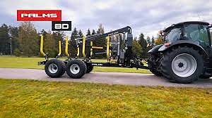 Kampanje Palms Tømmervogn