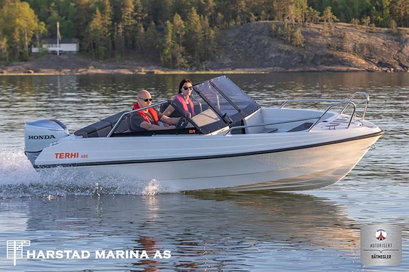 Terhi 480 BR - Honda 50-60 hk. Comfortsett: Rekkesett, puter, kalesje