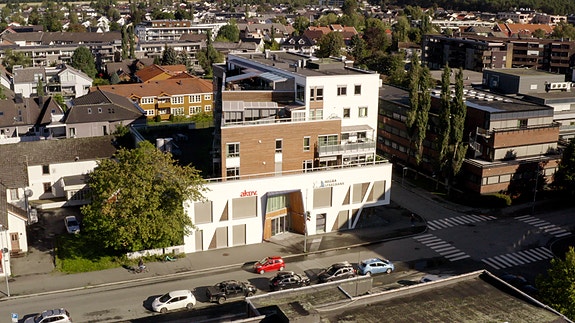 Oversiktsbilde av arbeidssted