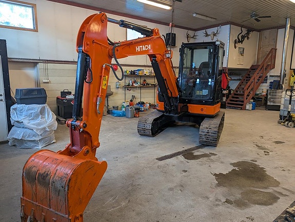 Kubota Hitachi zx55-5usr