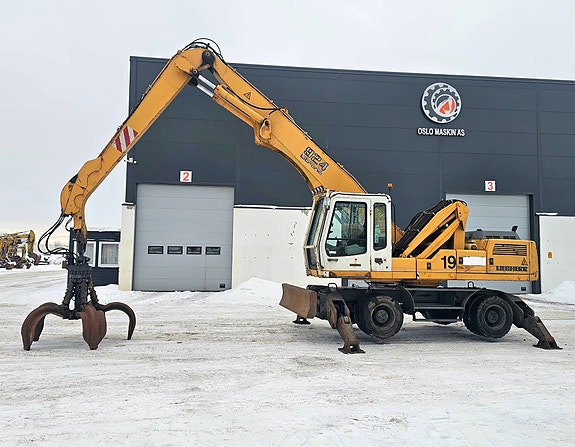 Liebherr A924 Litronic, 2000 mod, 12980 timer, klo/grabb. 3 of 5