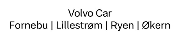 Volvo Car Stor-Oslo logo