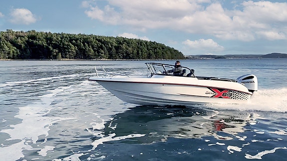 Demo - Micore Xw63br inkl hvit Honda 150 Hk - Finans fra 4740 kr per mnd.