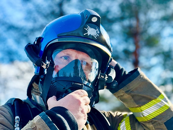 Øvre Romerike brann og redning IKS logo