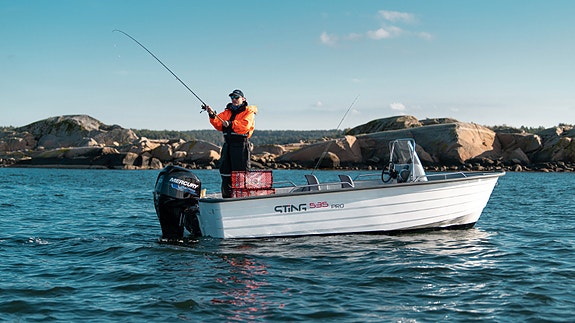 Sting 535PRO + M/Mercury F50elpt 2026/Hokland Marina Edition/INK KARTPLOTTER