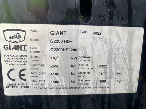 Giant G2200HD+ 10 of 10