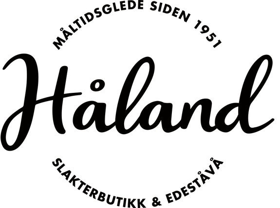 Håland Kjøtt as logo