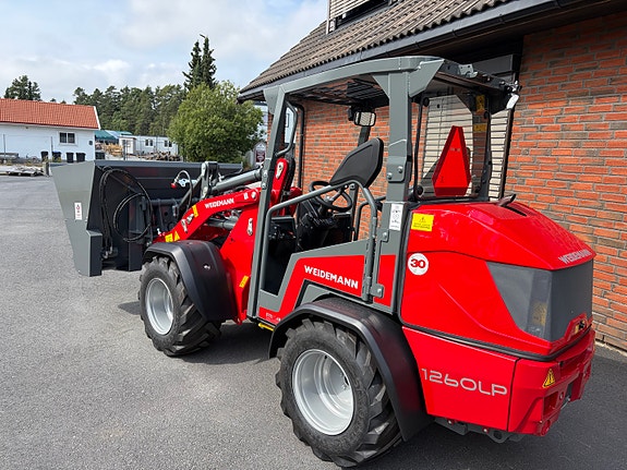 Weidemann 1260LP/3 funksjon i joystic/Hold funksjon/SMS7Brede dekk 2 of 8