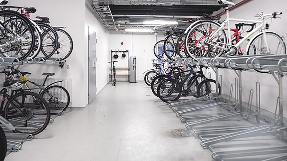 Bike-parking for all employees