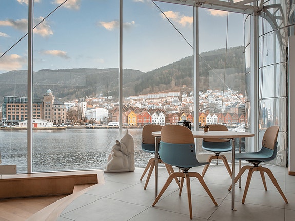 This is where you'll have your lunch