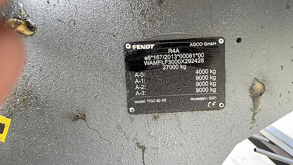 Fendt Tigo 90XR NY PRIS