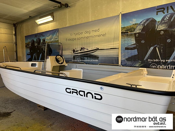 Grand Grand 19 Open GRAND 19 m/60 Hk Mercury. INTRODUKSJONSPRIS!